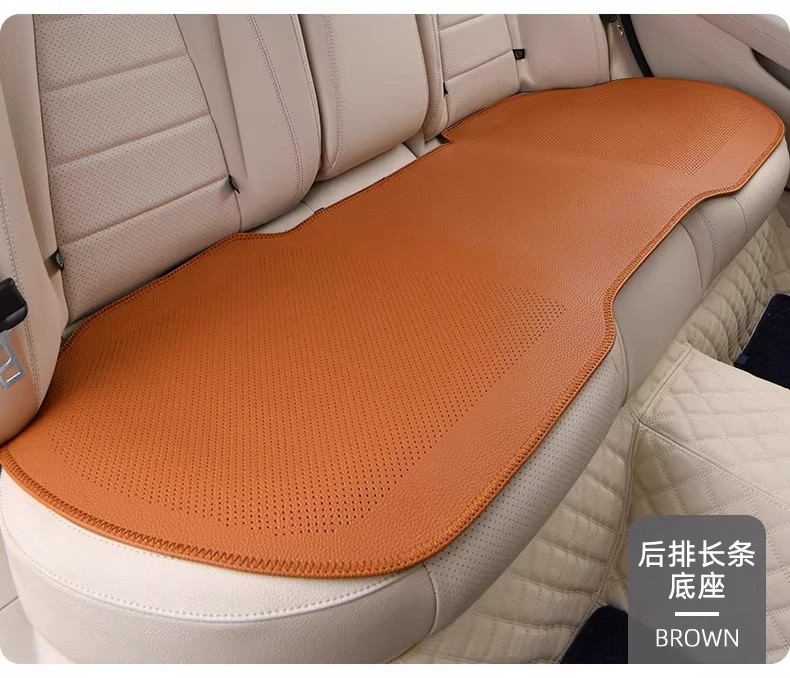 Car Seat Cushion Summer Universal Seat Cushion Car Ventilated Leatherette