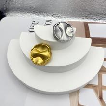 新款不规则花瓣金属手缝扣大衣风衣西装外套合金装饰纽扣辅料批发