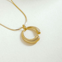 ��14K���׹ŮԲ����Ƕ��ĸŷ������׹�ƽ��鱦����12274