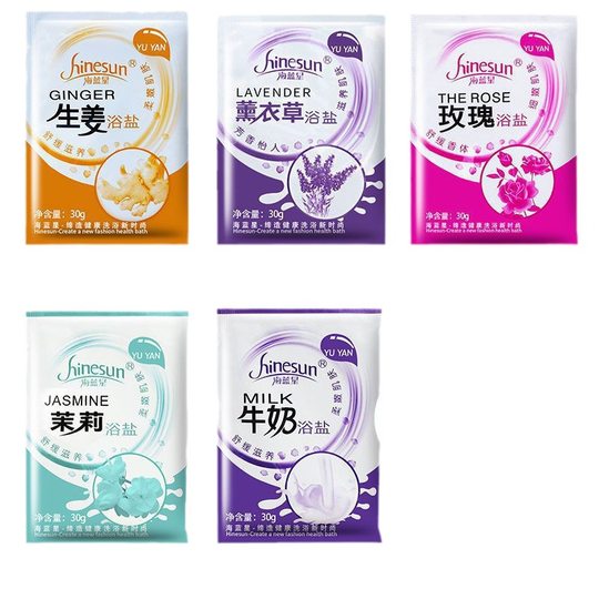 Fragrant bath salt foot bath salt bath bath salt bag clean body bath salt foot therapy supplies manufacturers wholesale