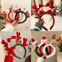 クリスマスのかわいい熊のぬいぐるみのカチューシャ
