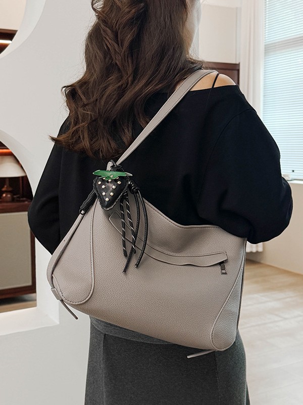 Bolsa de viaje urbano simple para mujeres 2025 nuevo estilo transfronterizo de alta calidad de gran capacidad de mochila de hombro casual