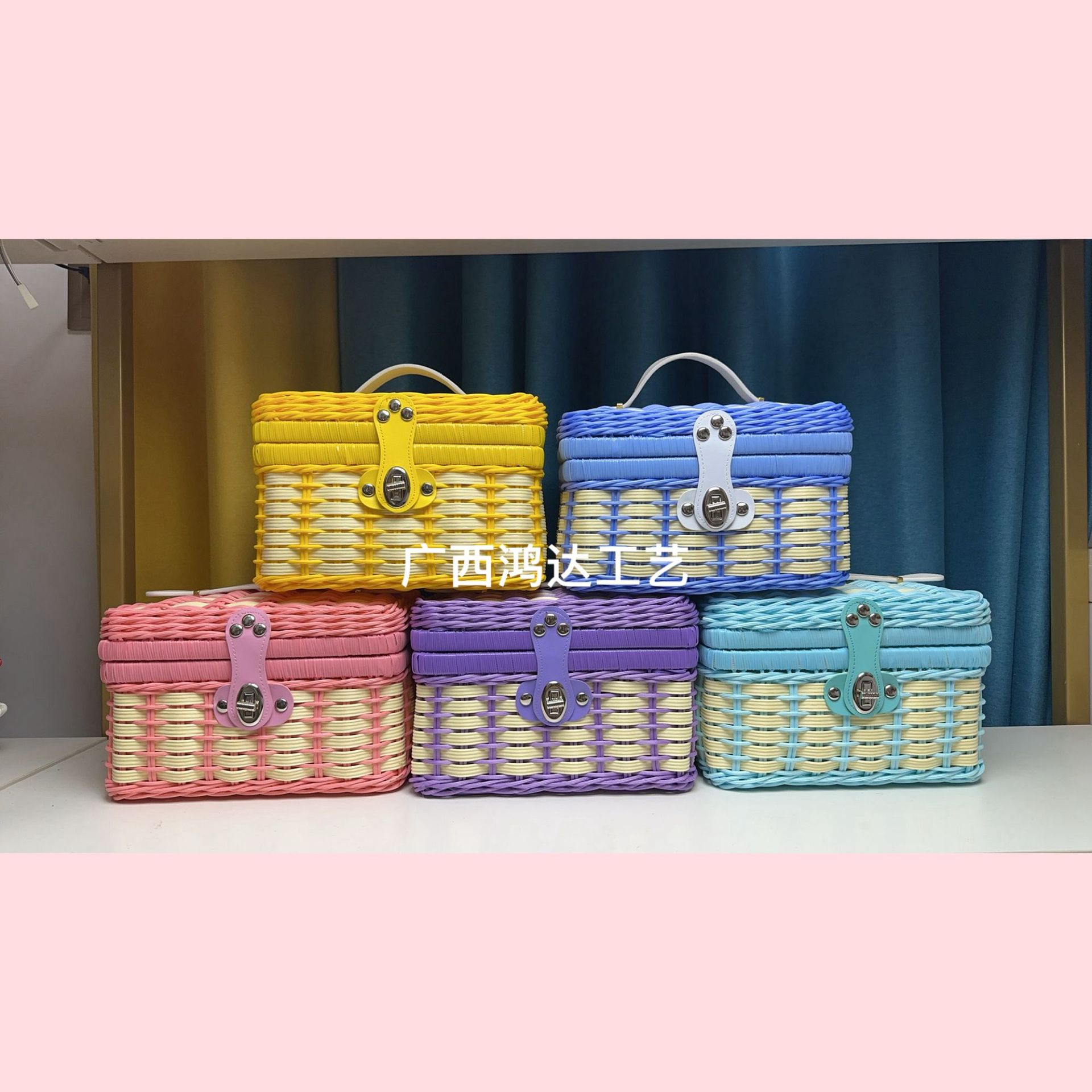 new baby gift cane basket gift box woven basket wedding gifts gift box