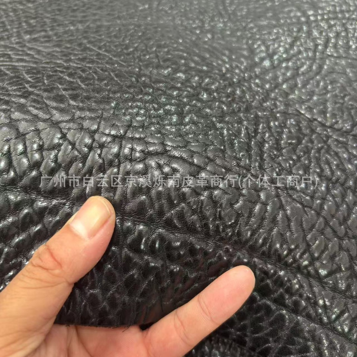 植鞣野牛纹 头层牛皮 自然缩纹 透染 纹路粗狂自然5.0mm 手工diy