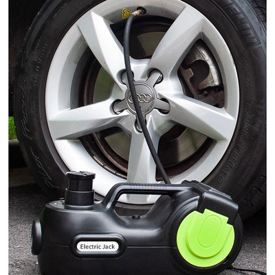 Car jack vehicle air compressor for off-road