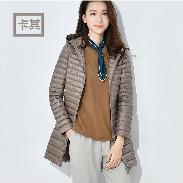 카키(여성 후드)
