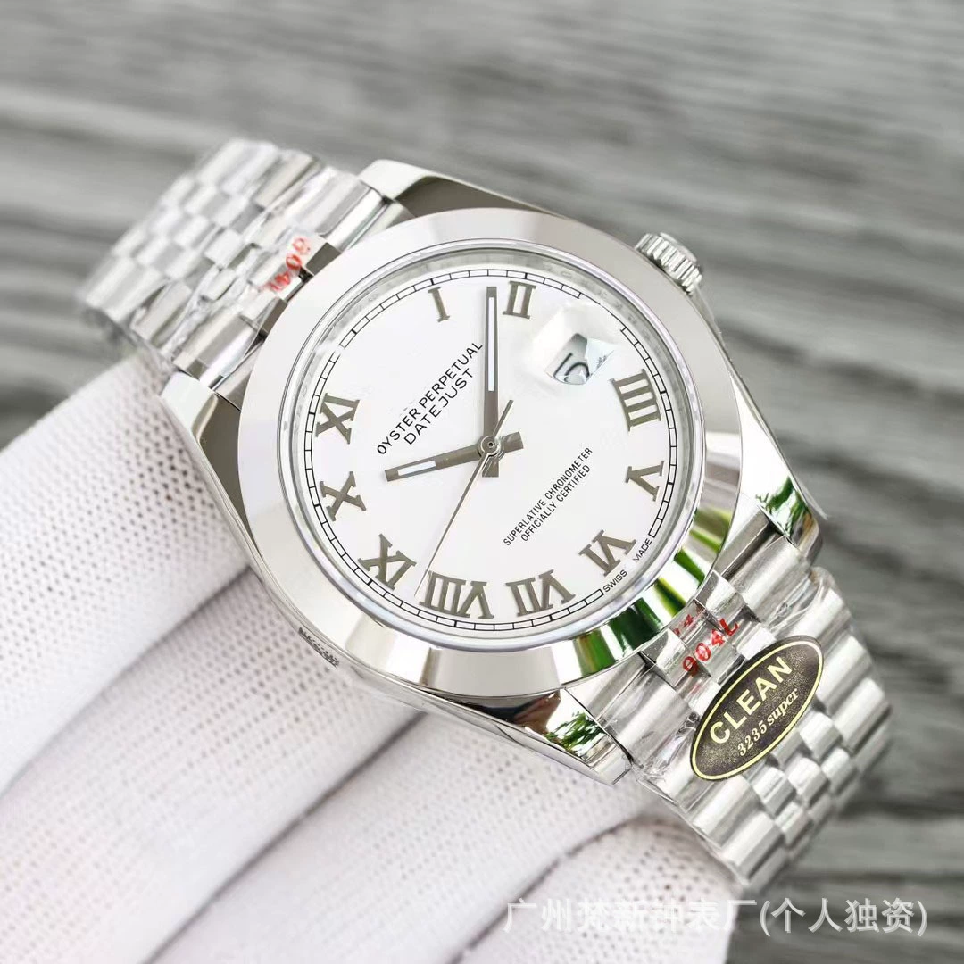 Мужские механические часы Rolex Datejust Series, полностью автоматические водонепроницаемые часы C Factory Daytona Black Water Ghost, трансграничная доставка
