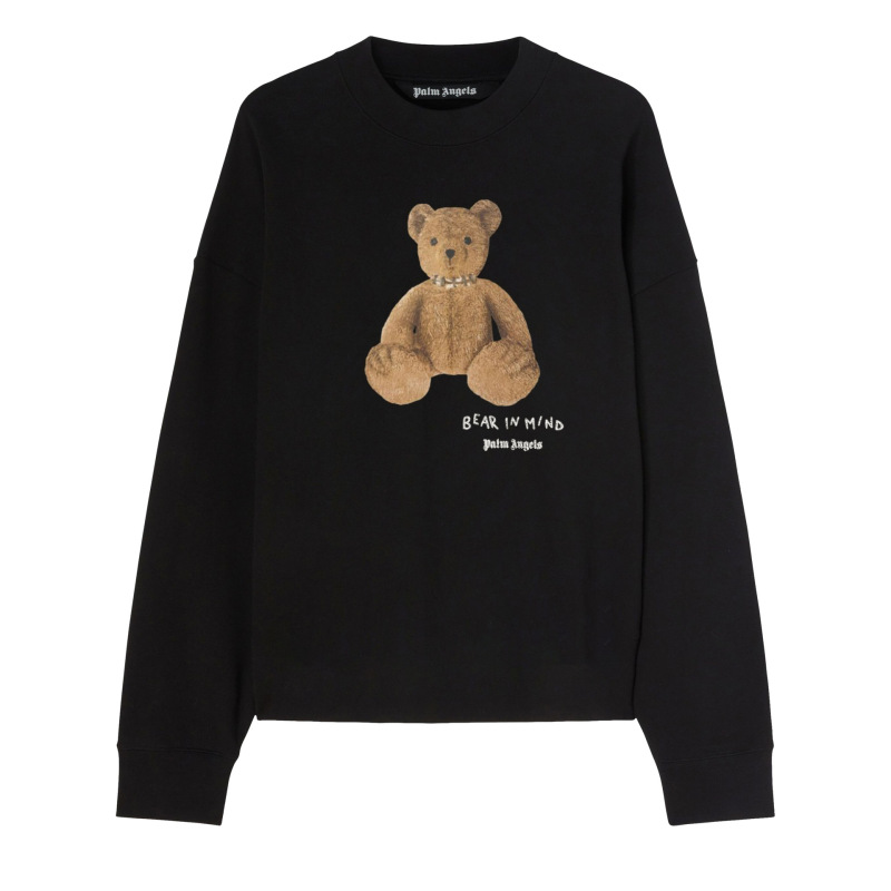 Foreign Trade Cross-border PALM Fashion Brand New T-shirt Long-sleeved ANGELS Letter Printing Loose Casual All-match Pure Cotton T-shirt