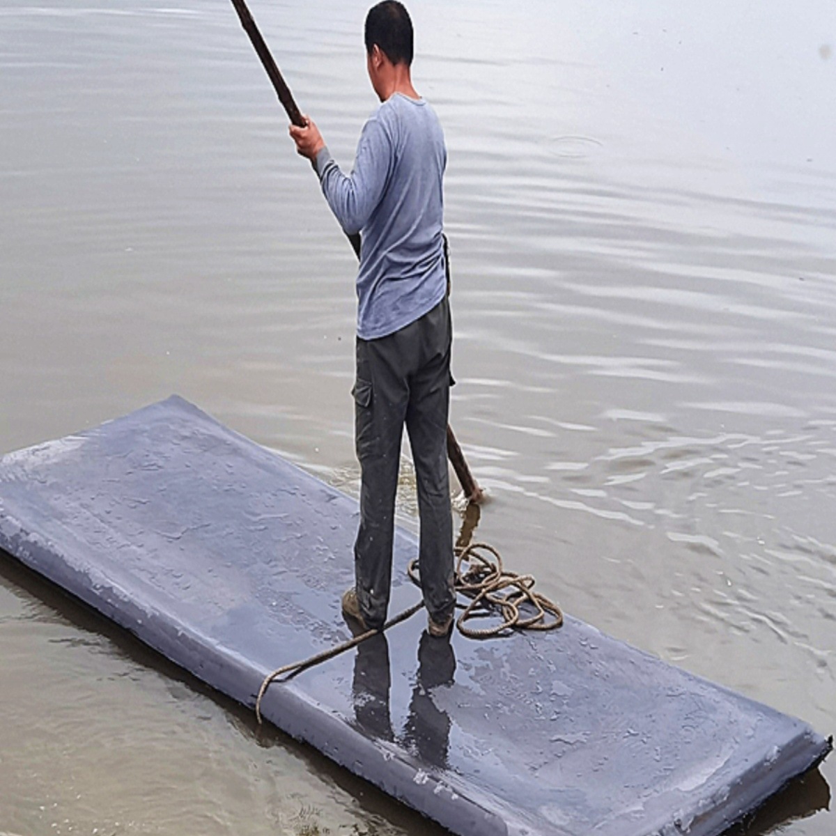 Foam Boat Fishing Boat Aquaculture Flat Eva Foam Board Floating Board Fishing Boat Plastic Cast Net Hard Fish Pond Floating Platform