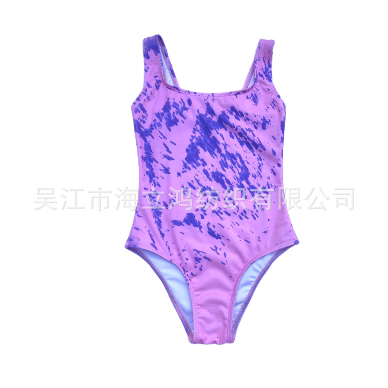 2022 children Discoloration Swimwear Discoloration Swimsuit Swimming Suit girl Conjoined Integrated Swimsuit