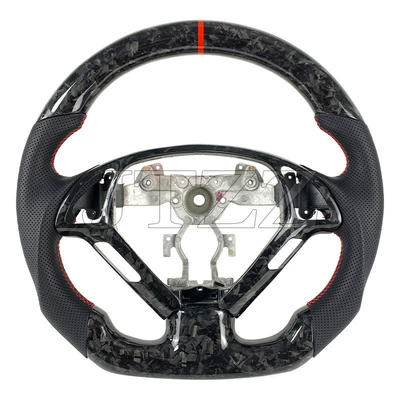 Suitable for Infiniti G20 G25 G35 G37 Q60 upgrade forged carbon fiber steering wheel (Steering wheel) - style-1