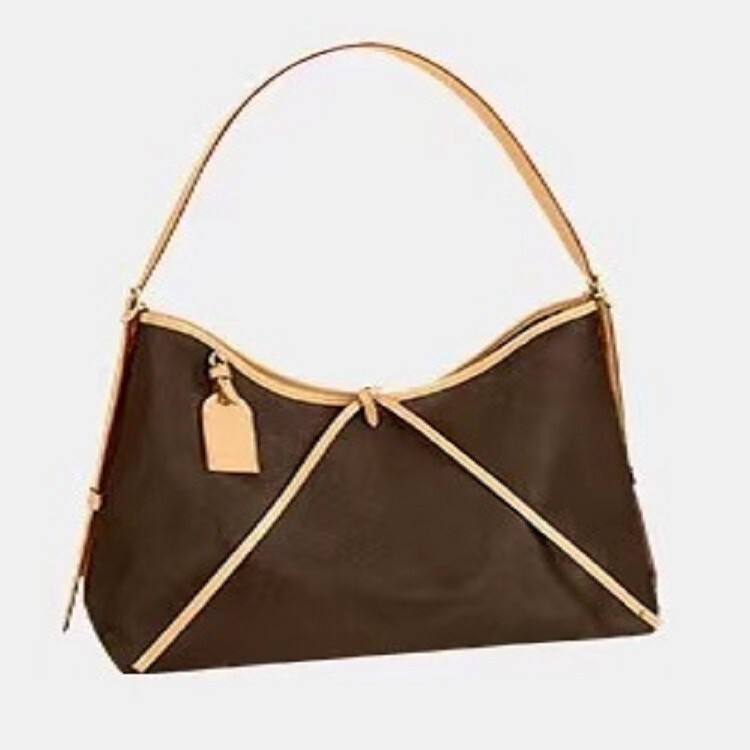 Luxury Brand Carryall Women's Bag with Crossbody Strap, French Baguette Style, High-End Fashion Bag