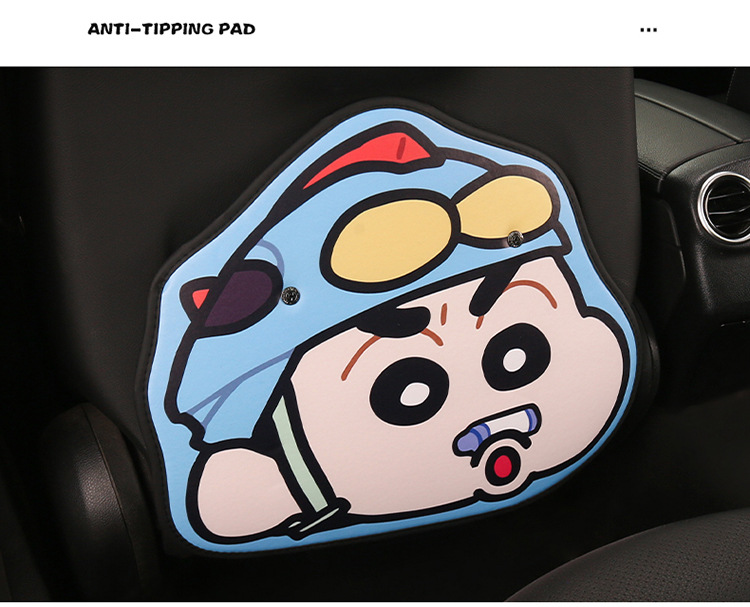 Car Anti-Kick Pad Cartoon Cute Children's Seat Back Anti-Scratch Pad Universal Decorative Rear Seat Anti-Kick Pad Xiaoxin Cross-Border Export