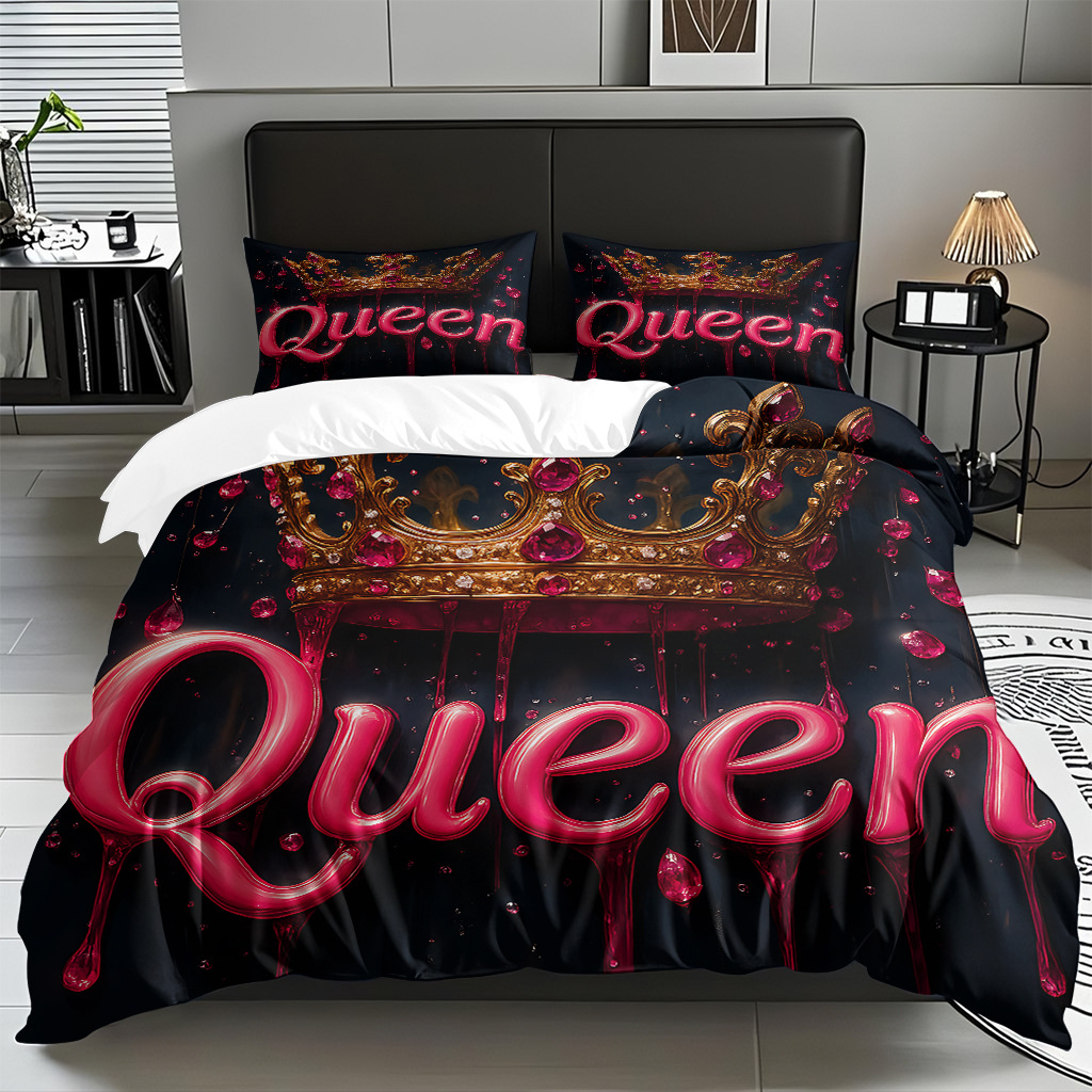 Explosiones transfronterizas en casa venta caliente King letras digitales impresión polirido kit fuente fábrica TEMU / JIT