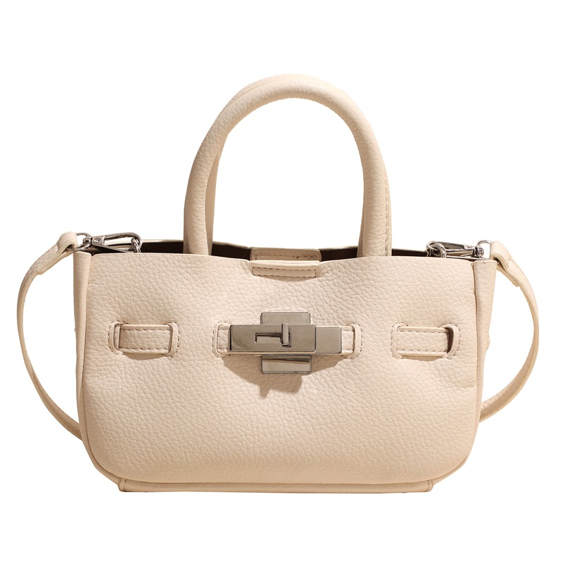 Alto sentido de lichi estampado bolso de mano Kelly2025 nuevo comercio exterior super caliente viaje bolsa de cubo de agua de moda bolsa de mochila versátil