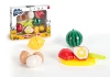28 Simulated fruit and vegetable cutting fun (can be peeled)
