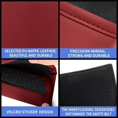 Seat belt shoulder pad – car seatbelt shoulder pad, extended