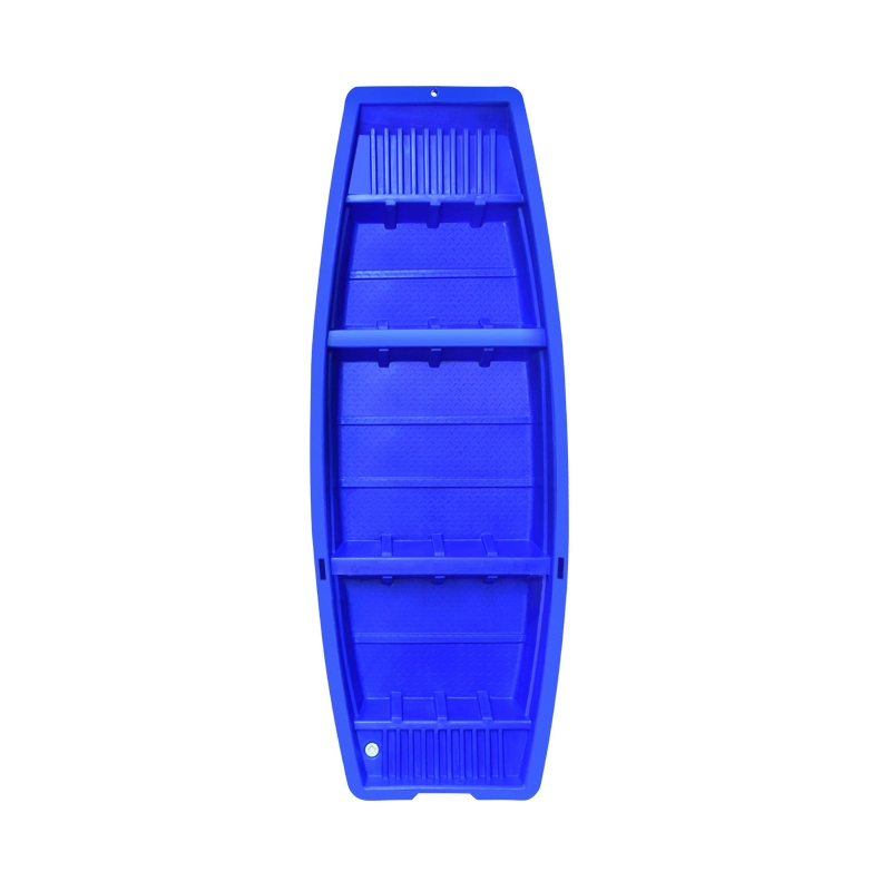 Пластиковая лодка для рыбалки, утолщенная ПЭ, бычий сухожилий рыболовная лодка с двойной стенкой, зарядная лодка, пластиковая разведениеRiver очистительная и уборочная лодка