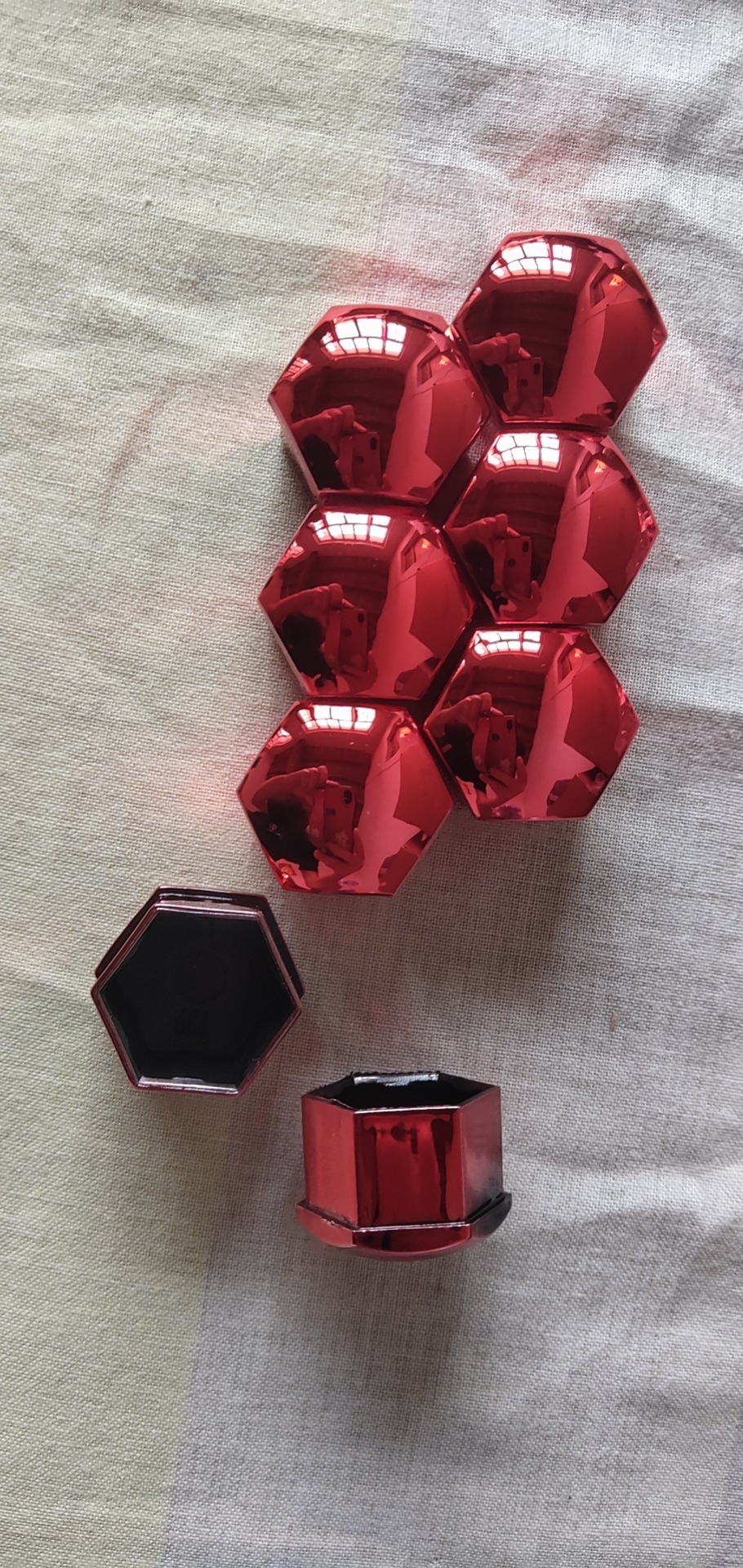 Rueda de coche cubo tapa del neumático tuerca de la rueda cubierta protectora del neumático del coche tapa de tornillo neumático a prueba de polvo tapa decorativa