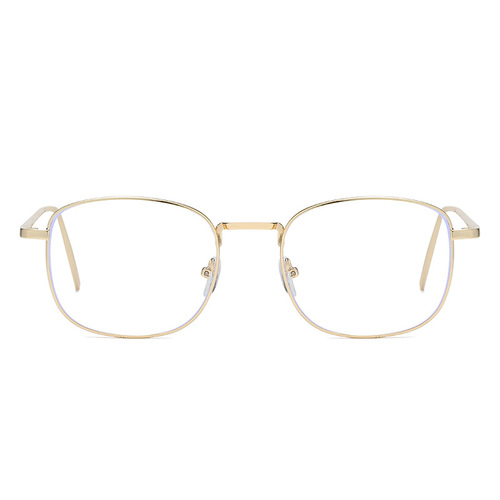 Rimless glasses with anti-blue light, magnifying, slimming for round faces, color-changing, prescription lenses available