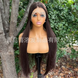 长直发假发;假发长卷发