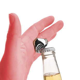 Punk Style Alternative Fashion Creative Ring Accessories Skull Beer Bottle Opener Big Mouth Ghost Men's Ring