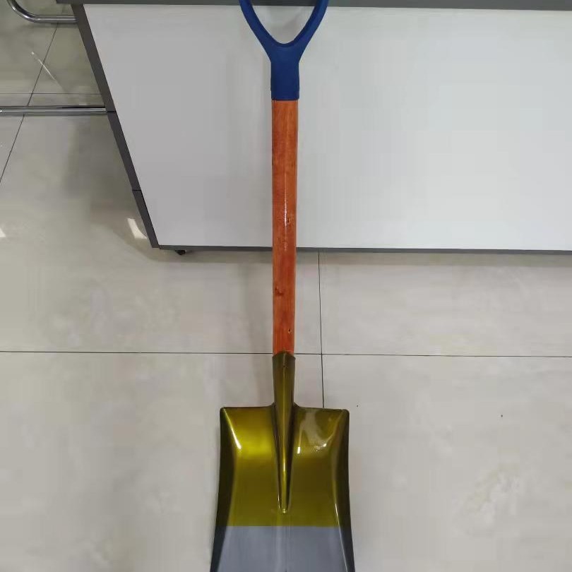 家用园艺钢锹农用平锹木柄农具铁铲工具平口大铁锹厂家供应现货