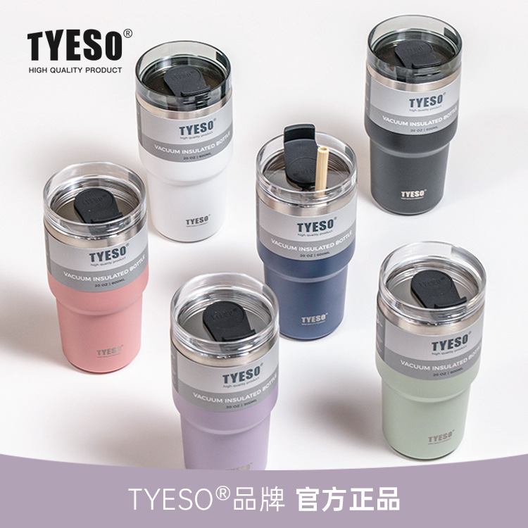 Handheld capacious glass with glass stainless steel