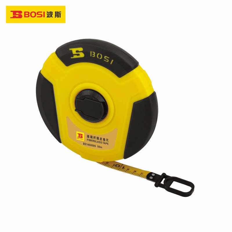 波斯玻璃纤维皮卷尺10m20米30米50米BS141009S BS142009S
