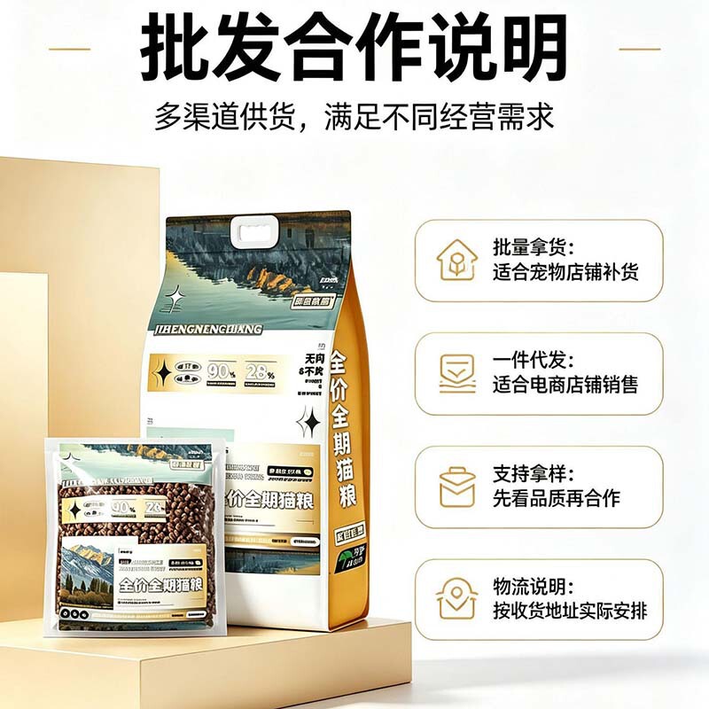 Wholesale Full-Price Cat Food, Suitable for All Stages, Cost-Effective, Hypoallergenic, Easy to Digest, Recommended for Multi-Cat Households, 10kg Wholesale Full-Price Cat Food, Suitable for All Stages, Cost-Effective, Hypoallergenic, Easy to Digest, Recommended for Multi-Cat Households, 10kg