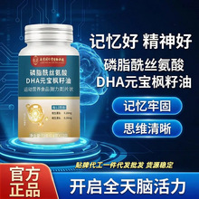 南京同仁堂磷脂酰丝氨酸DHA元宝枫籽油72g维生素源头好货批发代发