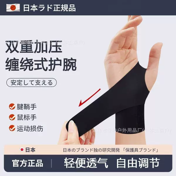 Wrist Sprained Tendon Sheath Sheath for Men and Women Summer Thin Sports Fitness Tennis Badminton Basketball Wristband