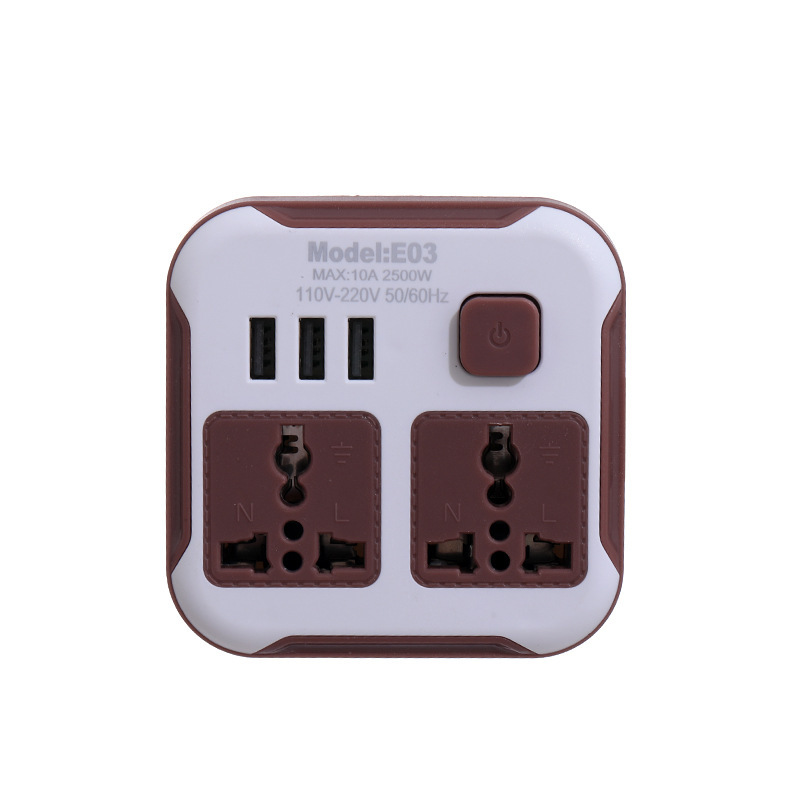 E03 # USB 2 orificio enchufe de conversión de conector