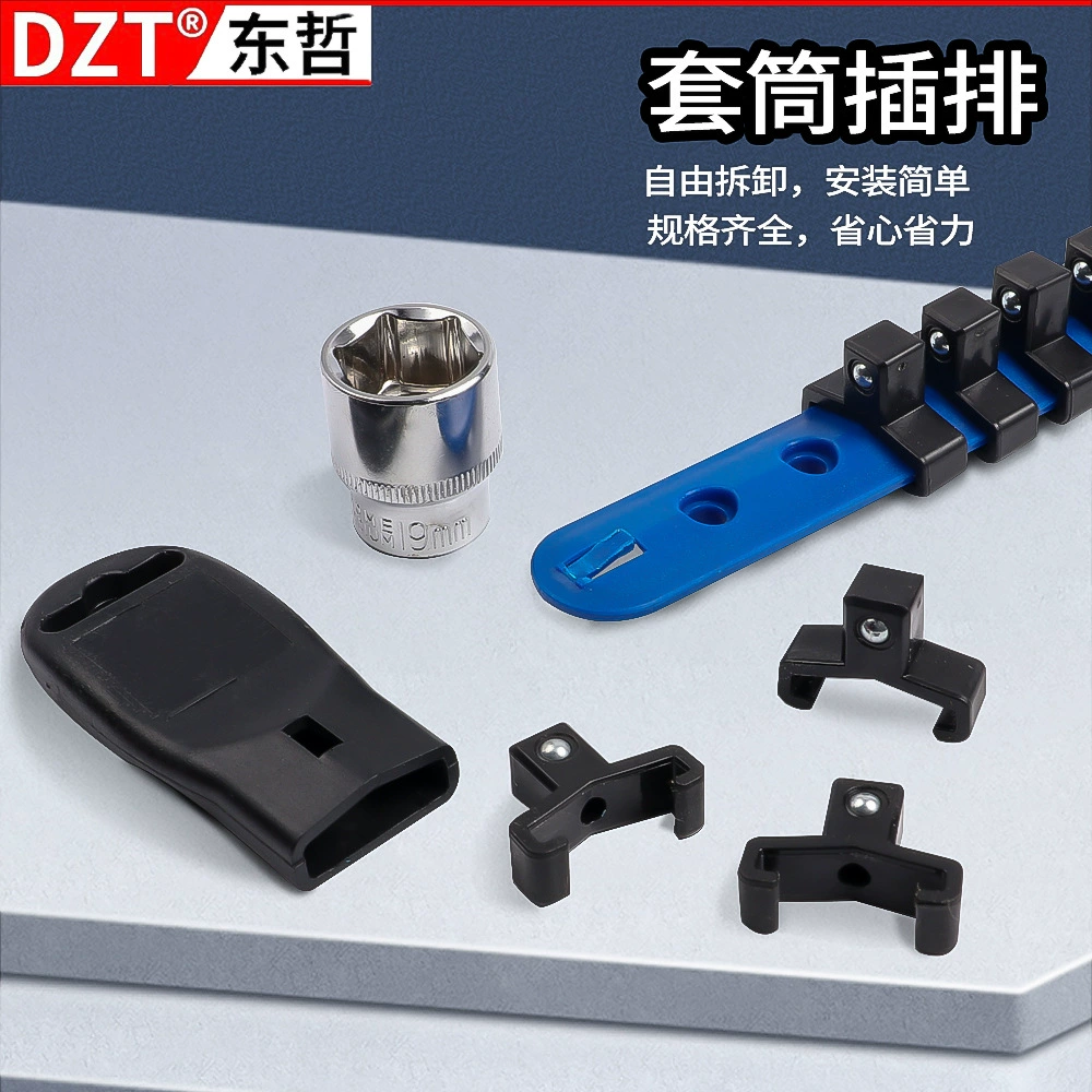 Органайзер для торцевых головок 1/4-3/8-1/2, держатель для головок, многофункциональный, для малых и больших ключей, трансграничная модель