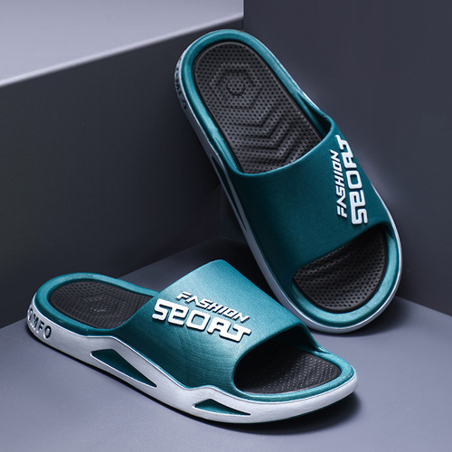 Men's Slippers Summer Outdoor Wear Sports Trend Couple Home Bathroom Soft Sole Home Slippers for Men