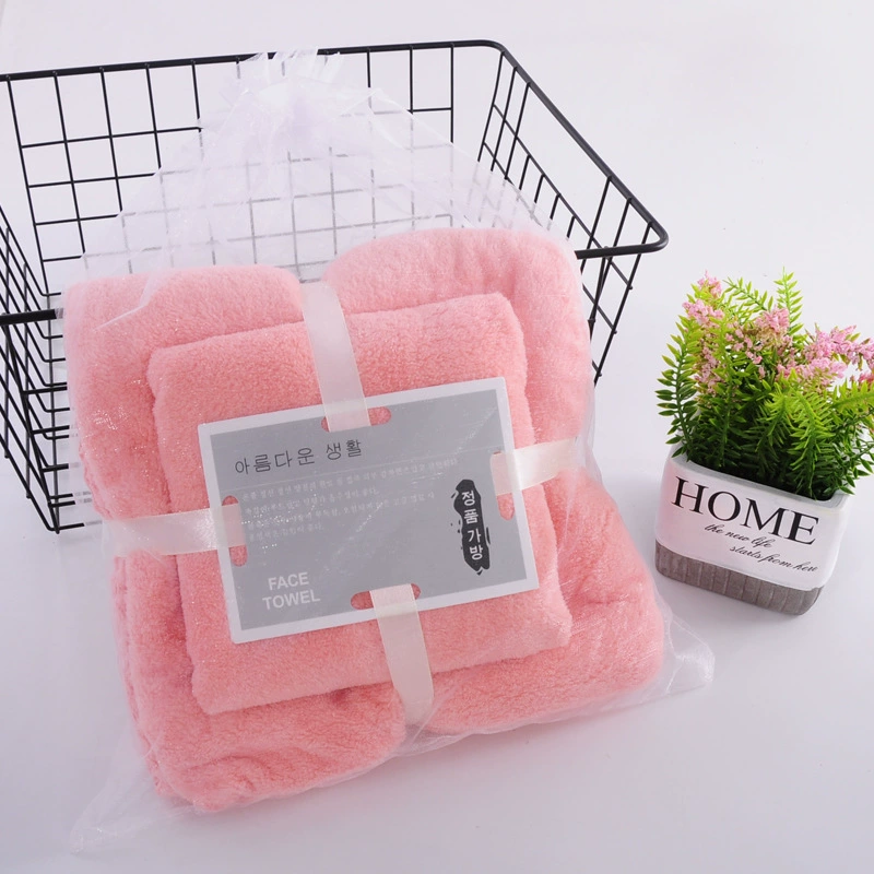 Coral set, soft dry bath towel for children and adults for home use, wholesale, Birthday gift