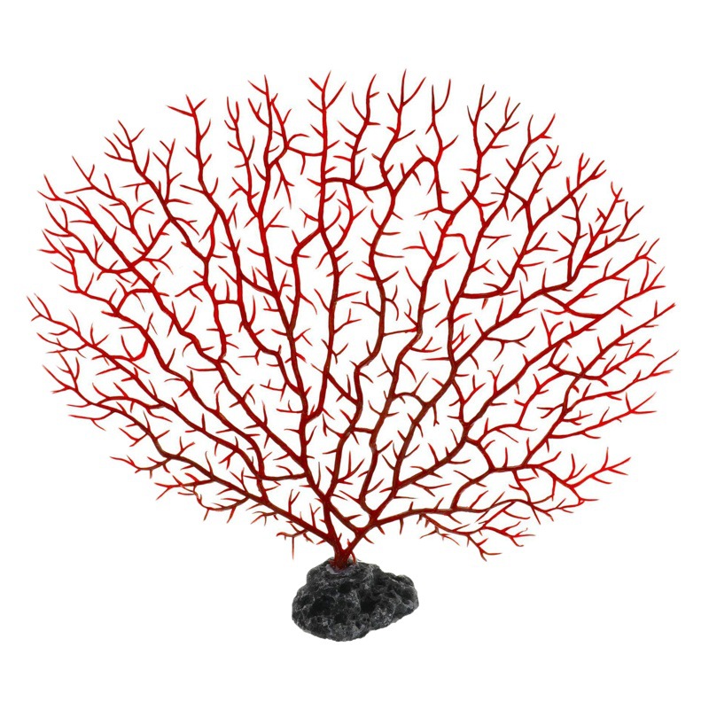Pecera decoración acuario paisajismo simulación PVC árbol de hierro rama de coral grande, mediana y pequeña árbol de coral venta directa de fábrica