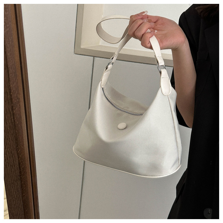 Borsa a tracolla da donna in tessuto oxford borsa versatile trendy_voghion.com