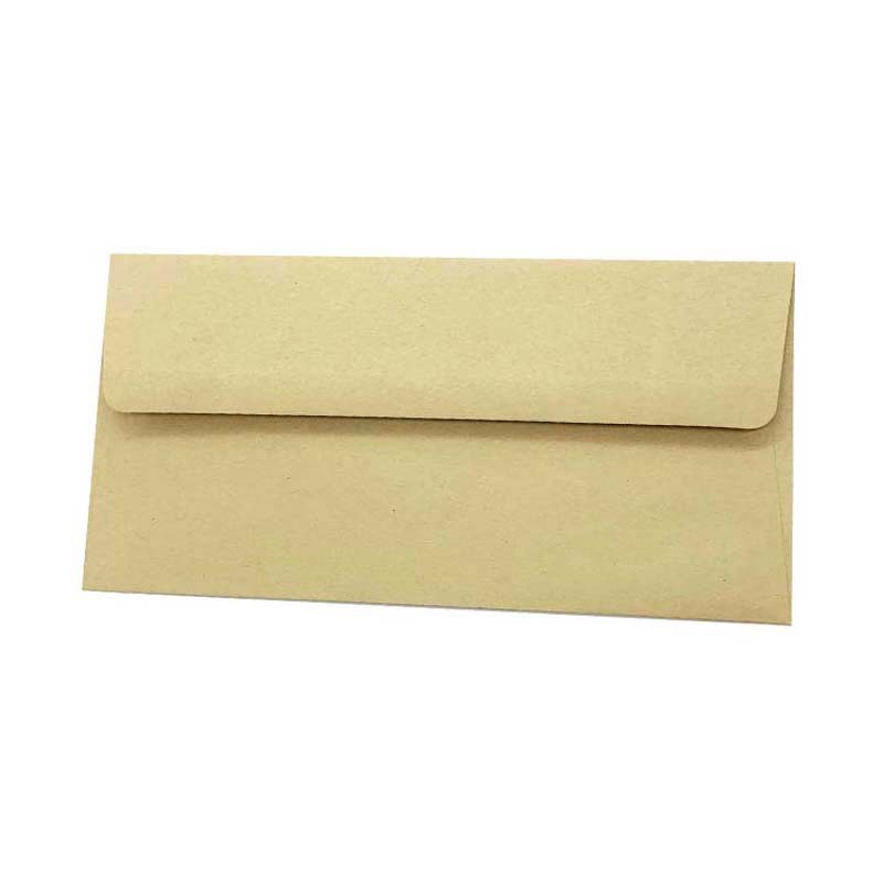 Suministro transfronterizo blanco occidental sobre N ° 5 tarjeta de invitación N ° 6 INS tarjeta de felicitación invitación de papel Kraft sobre al por mayor