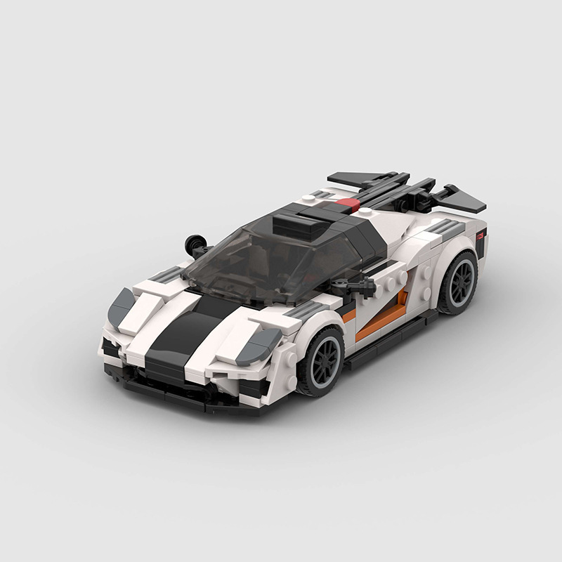 Toy Racing Car Sports Car Koneiseg One1 Moc Small Particle Educational Assembly Children's Building Blocks
