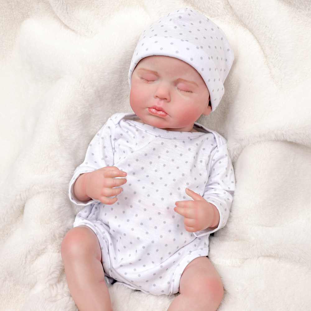 Comercio electrónico, muñecas de comercio exterior, muñecas de alto color, muñecas de simulación 3D, ropa de punto de onda blanca pesada.