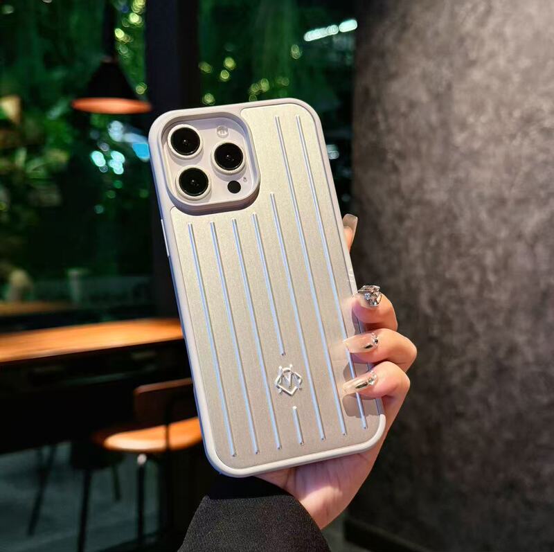 Rimowa Genuine Luggage Case Suitable for iPhone 17 Pro Max, Apple 16 Pro Max, 15, 14