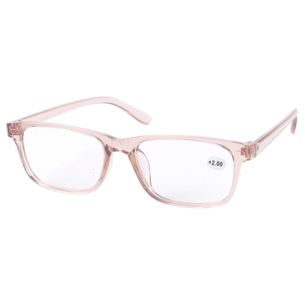 Fashionable plastic universal comfortable glasses for men and women