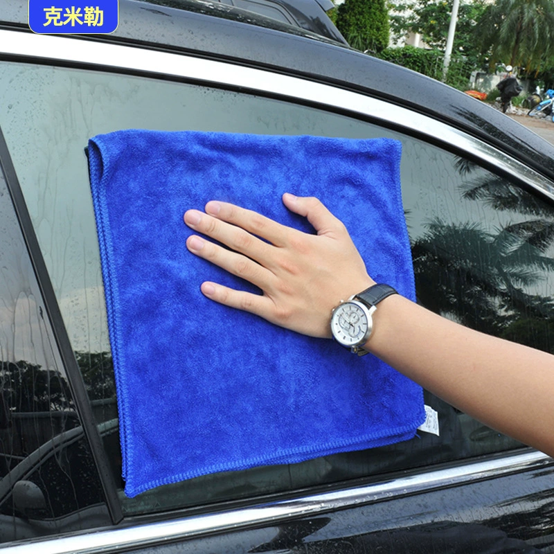 Полотенце для мойки автомобилей 30*70 из микрофибры, впитывающая салфетка для уборки автомобиля, тонкое квадратное полотенце 30*30