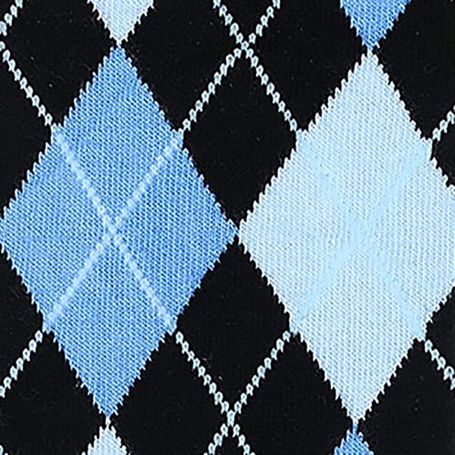 Fun Blue Colorful Novelty Men Socks for Formal Groomsman Wedding One Wear