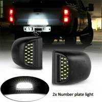 Подходит для освещения номерного знака Chevrolet GMC/Chevy/Cadillac/Silverado яркий светодиодный фонарь номерного знака