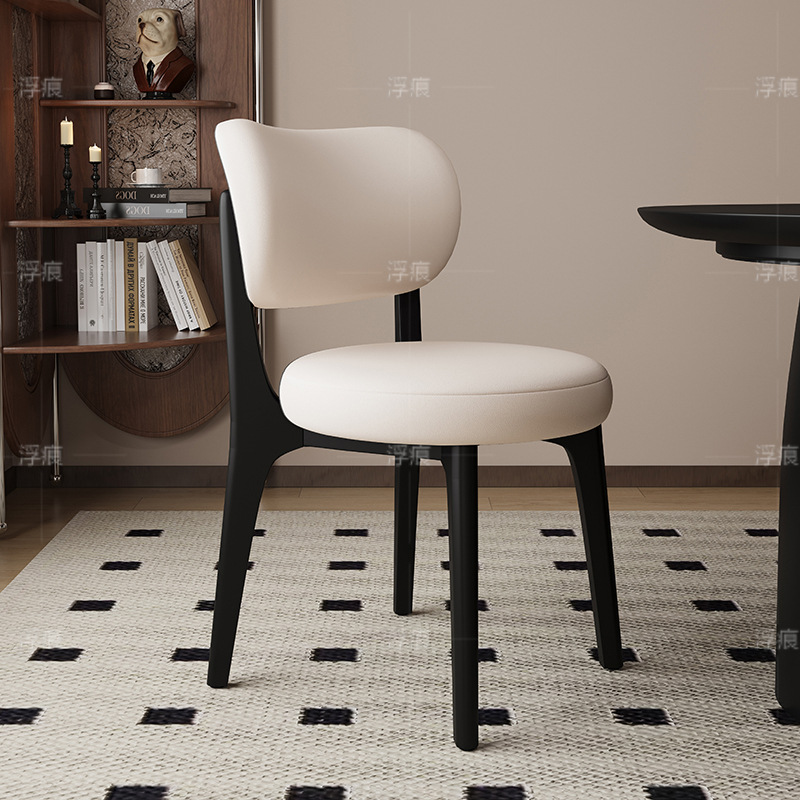 Cuero de microfibra blanco negro