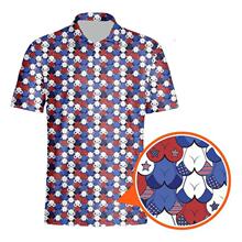 V 26951 Hip-hop print men's polo ����ӡ���� Polo ���羳