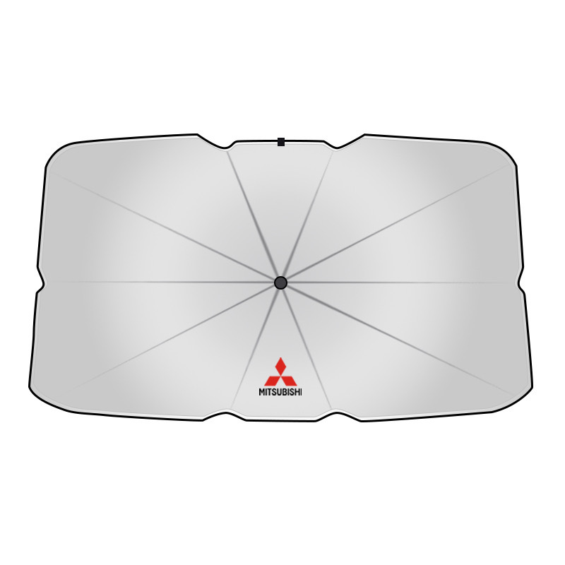 2023 versión mejorada engrosada coche sombrilla coche SUV coche universal protección solar sombrilla