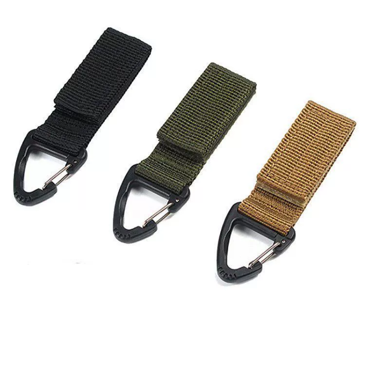 Travel tactics nylon climbing backpack, removable keychain